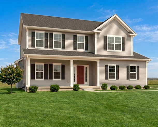After editing — Sky Replacement & Lawn Enhancement (Real Estate Photo Editing)
