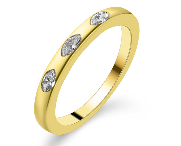 After editing — Simple Band Retouching (Jewelry Photo Editing)