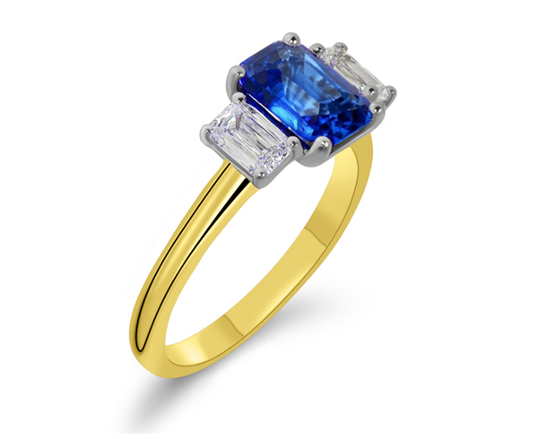 After editing — Gemstone Ring Correction (Jewelry Photo Editing)