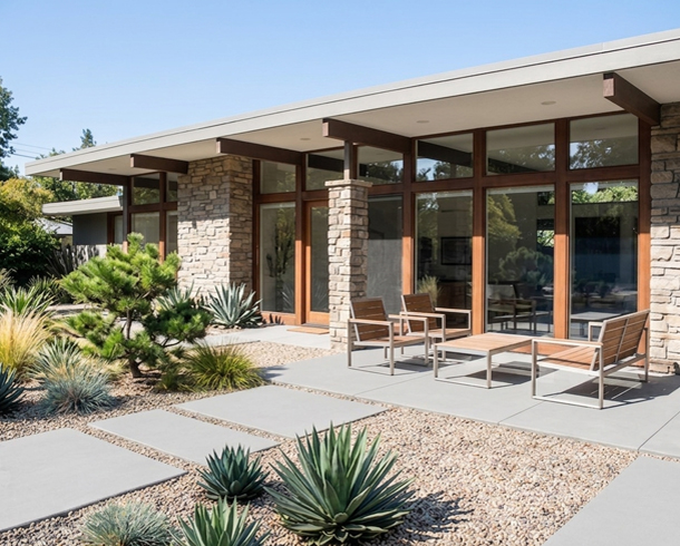 After editing — Exterior Color & Landscape Enhancement (Real Estate Photo Editing)