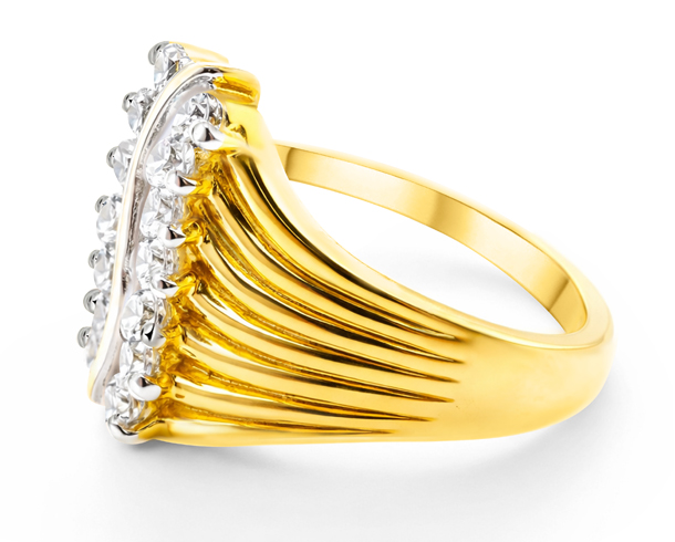 After editing — Statement Ring Enhancement (Jewelry Photo Editing)