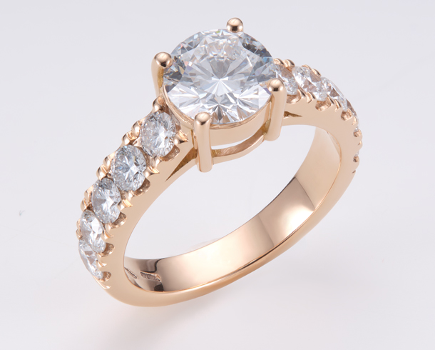 Before editing — Engagement Ring Retouching (Jewelry Photo Editing)