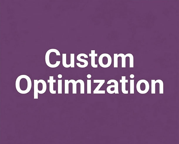 Before editing — Custom Platform Optimization (Marketplace Optimization)