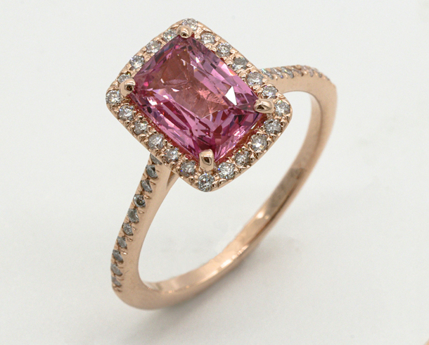 Before editing — Gemstone Color Transformation (Jewelry Photo Editing)