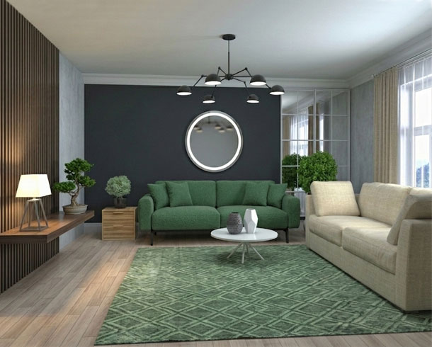 Before editing — Interior Scene Multi-Path (Clipping & Multi-Path)