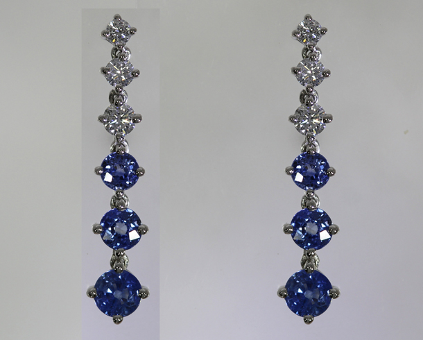 Before editing — Earring Pair Retouching (Jewelry Photo Editing)